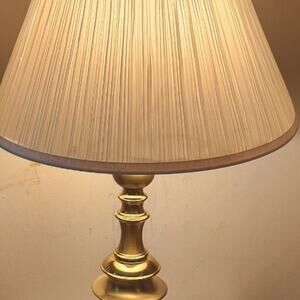 Vintage 1970s Westwood Solid Brass Table Lamp